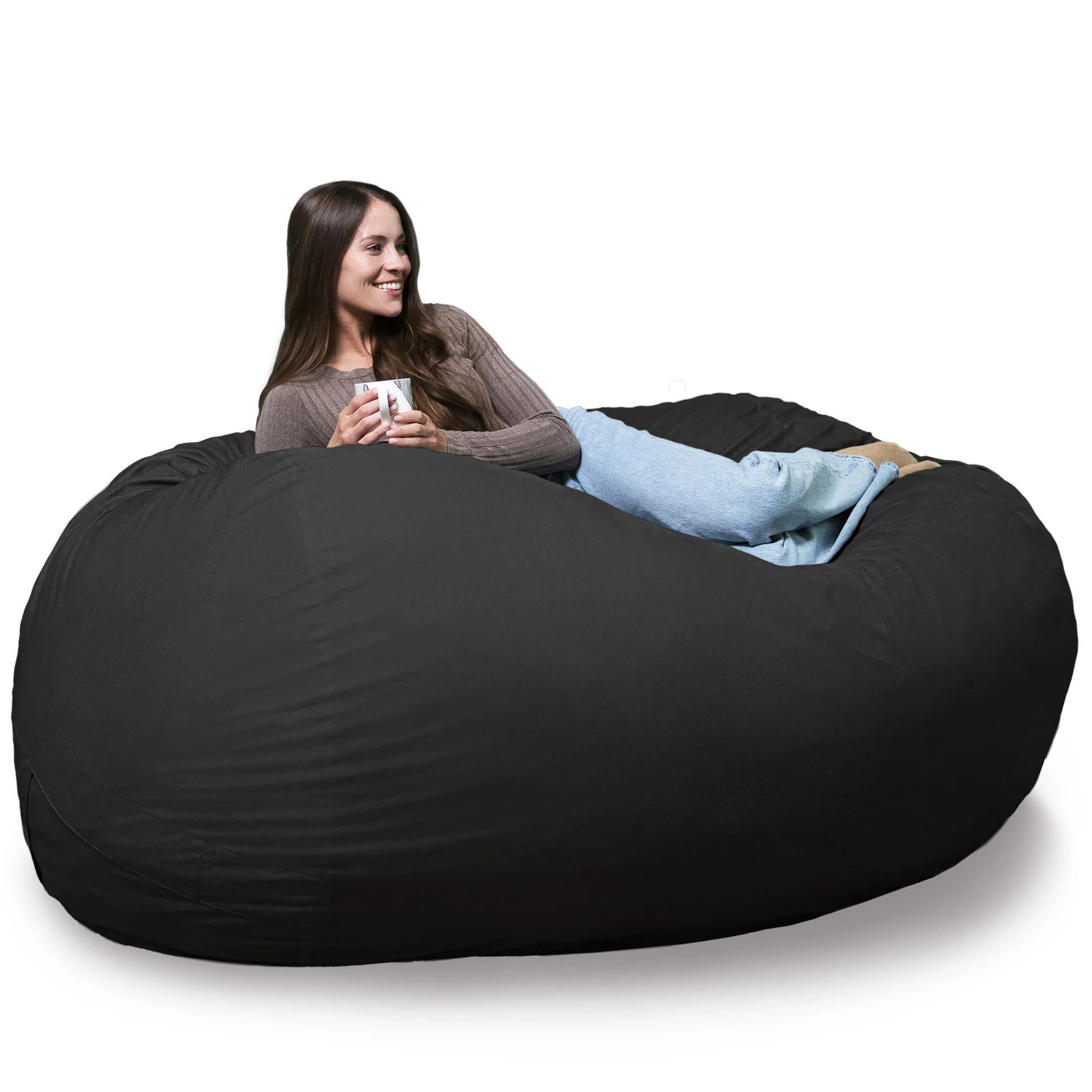 Fuf® 7Ft Foam Bean Bag - Image 162