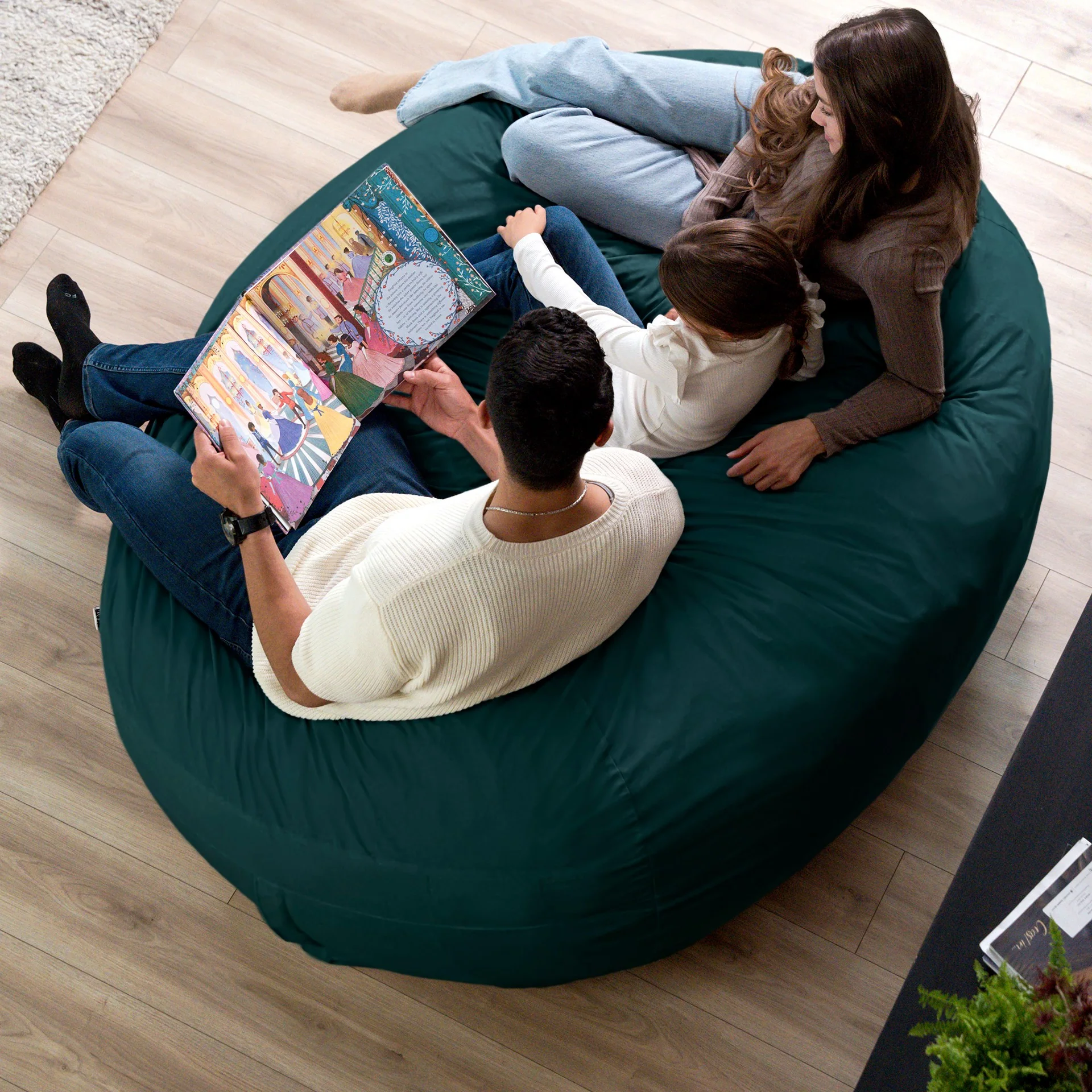 Fuf® 7Ft Foam Bean Bag - Image 170