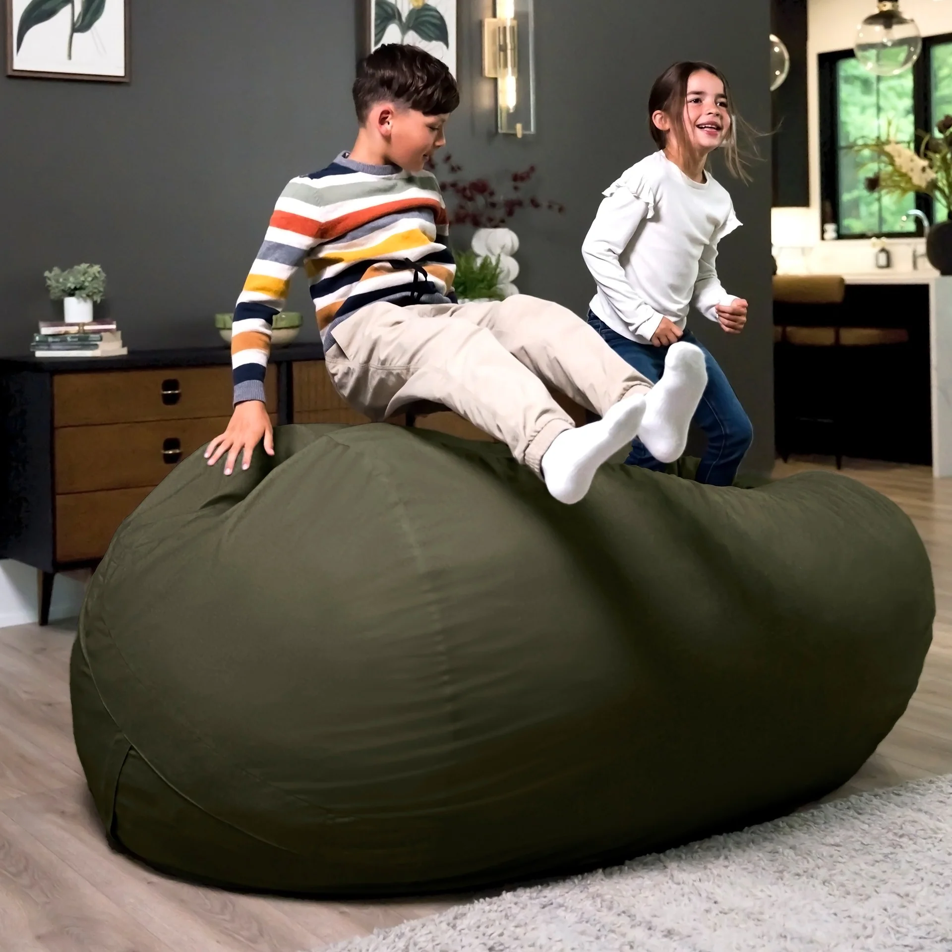 Fuf® 7Ft Foam Bean Bag - Image 179