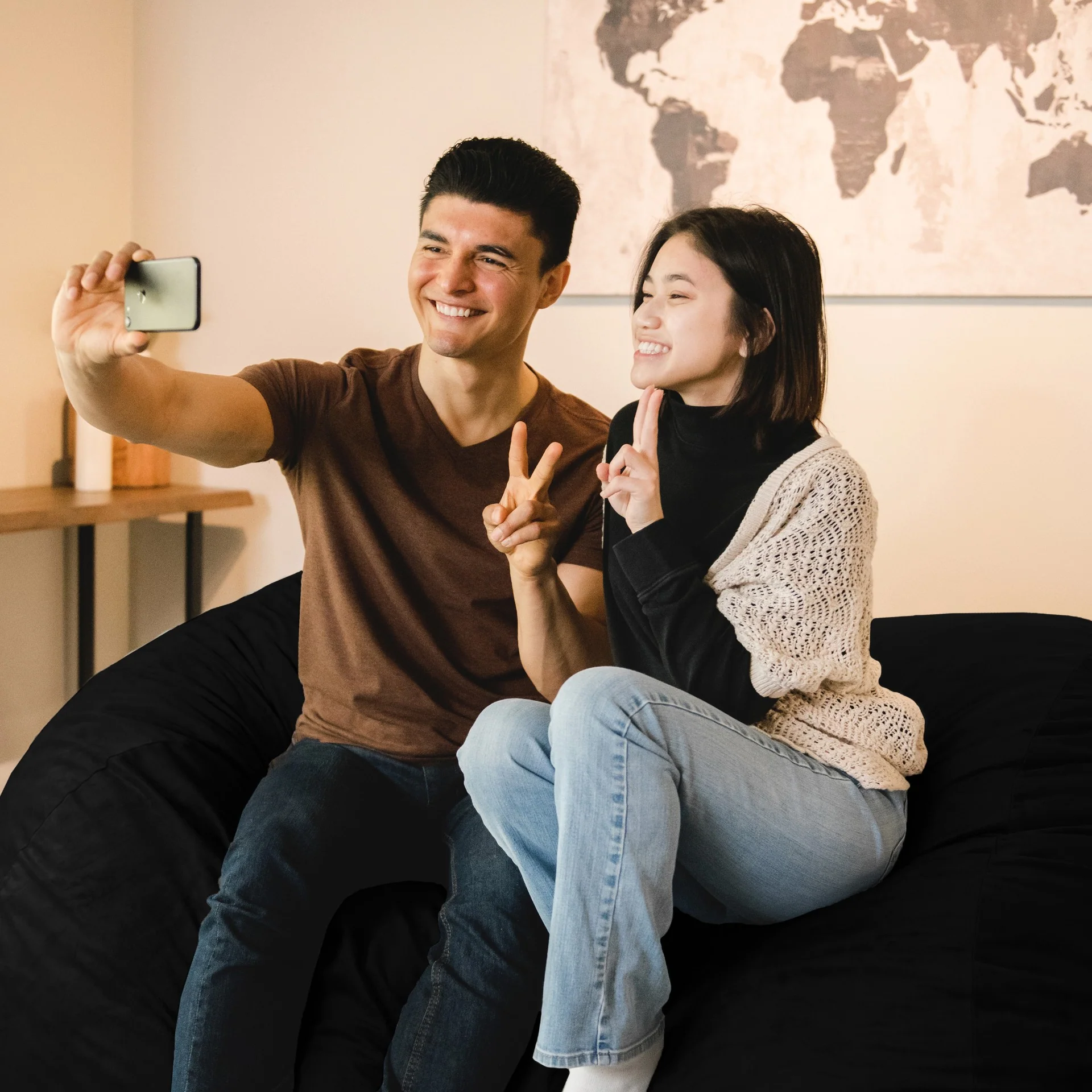 Fuf® 7Ft Foam Bean Bag - Image 22