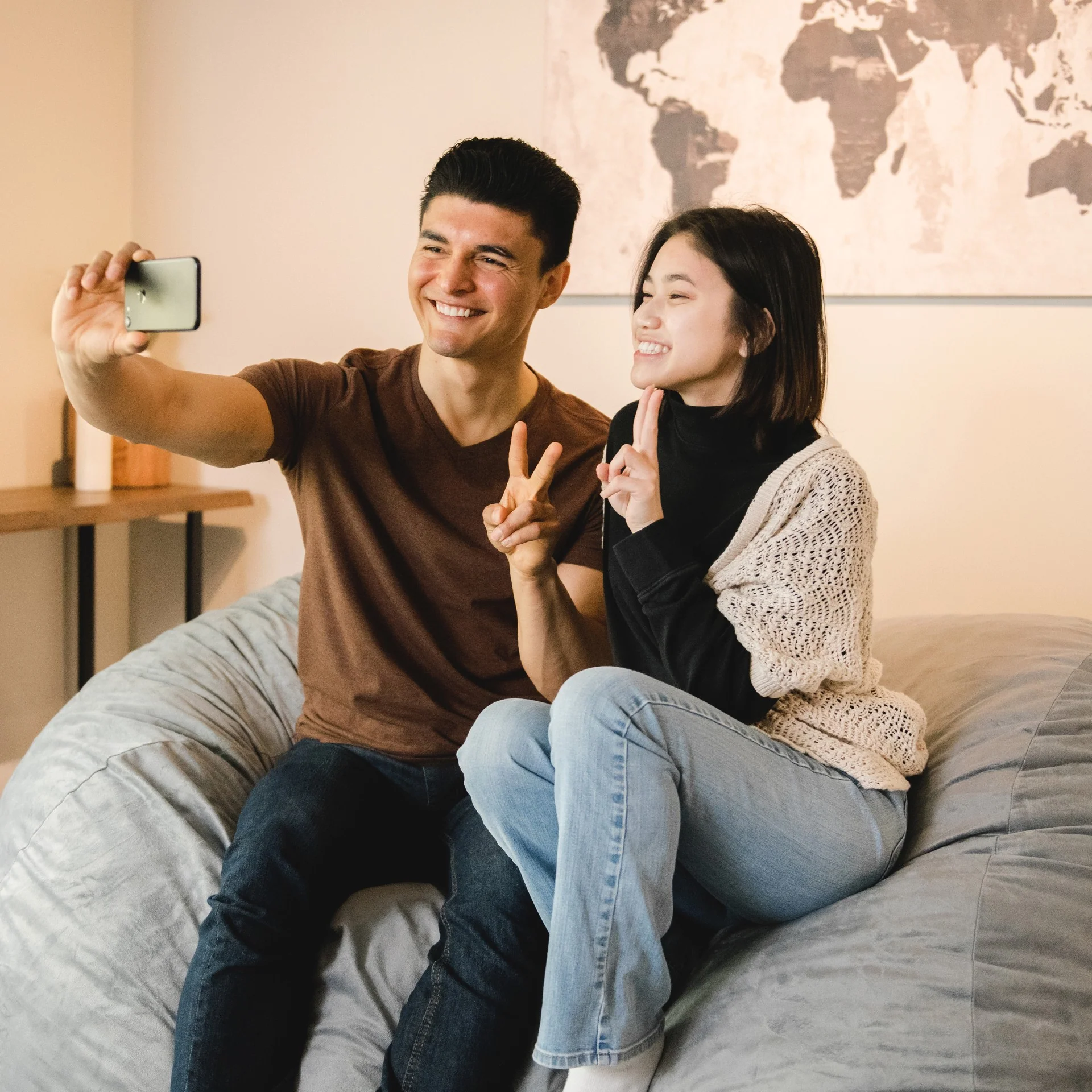 Fuf® 7Ft Foam Bean Bag - Image 34