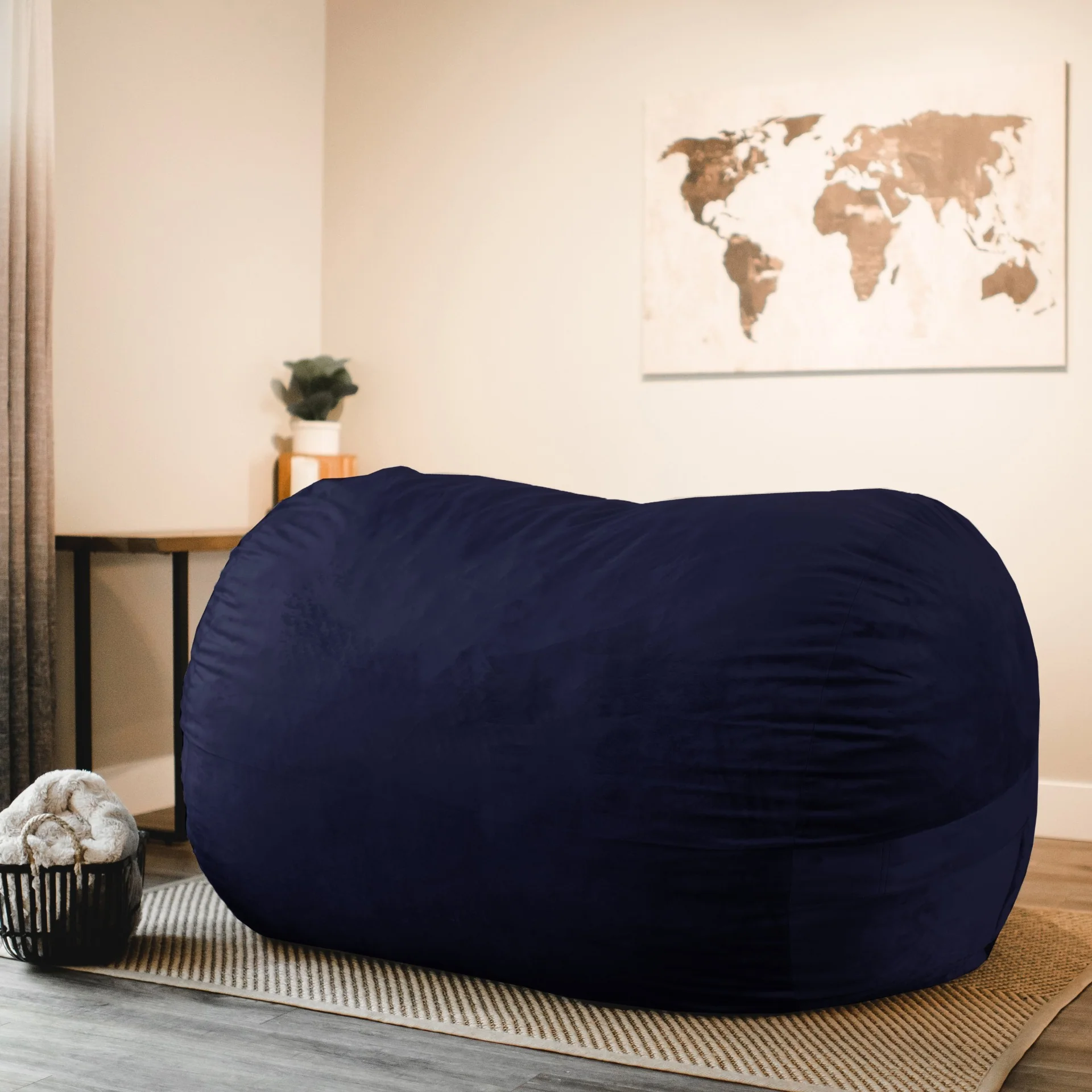Fuf® 7Ft Foam Bean Bag - Image 42