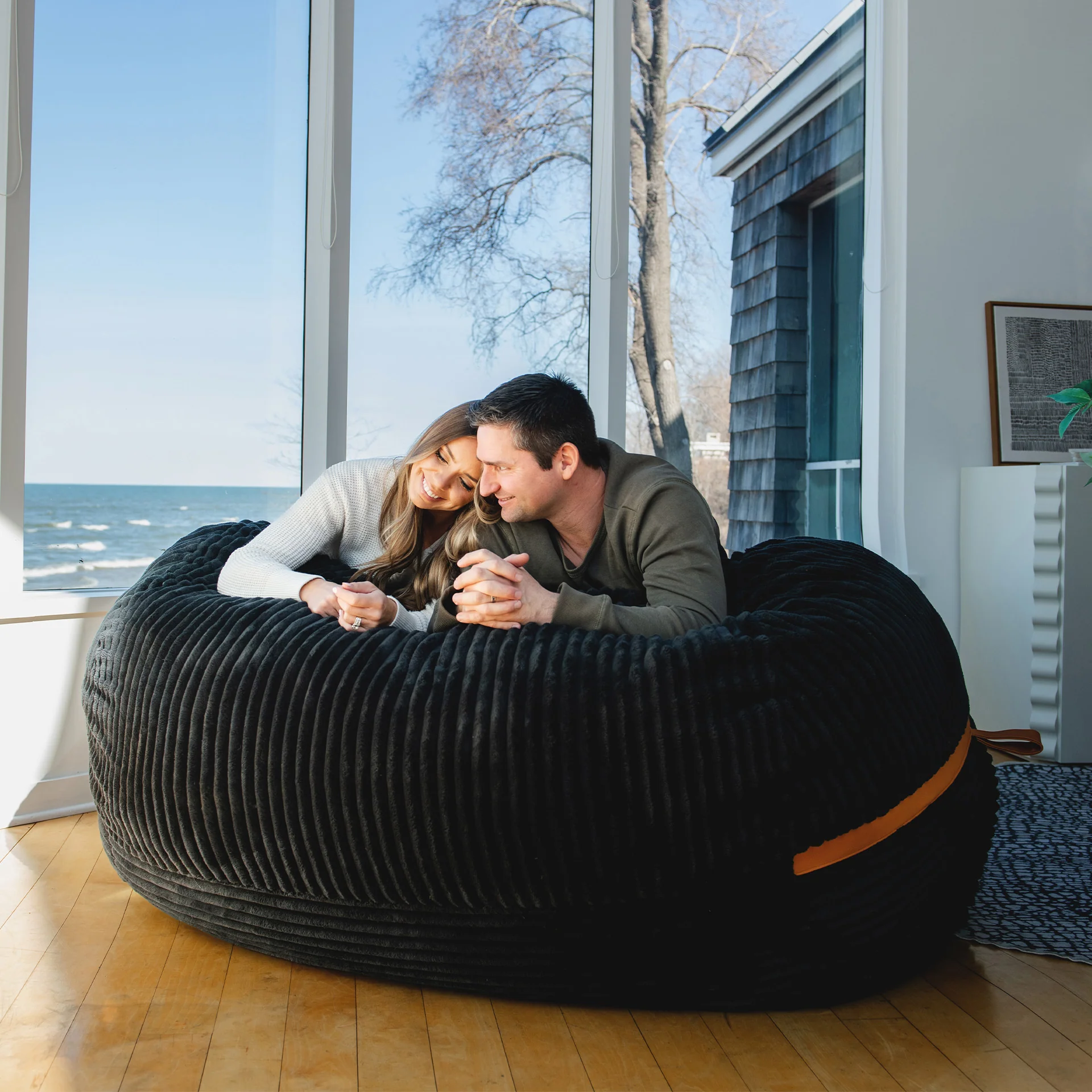 Fuf® 7Ft Foam Bean Bag - Image 56