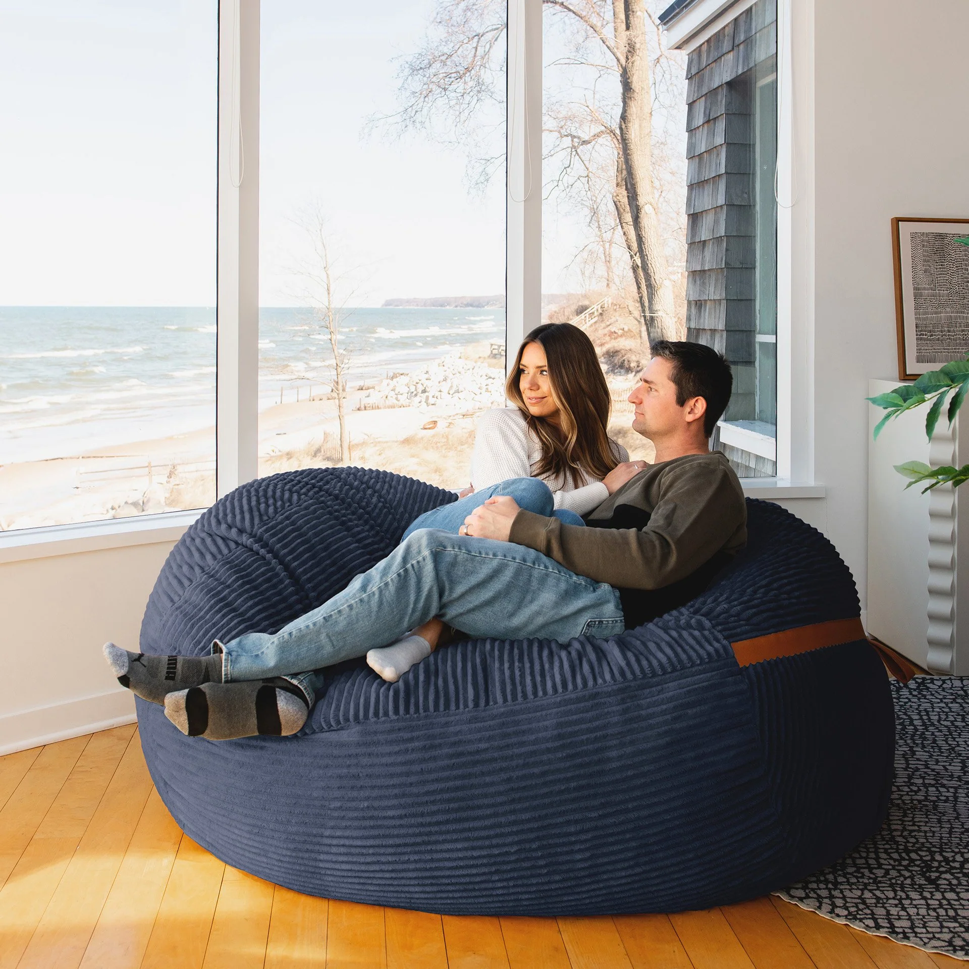 Fuf® 7Ft Foam Bean Bag - Image 72