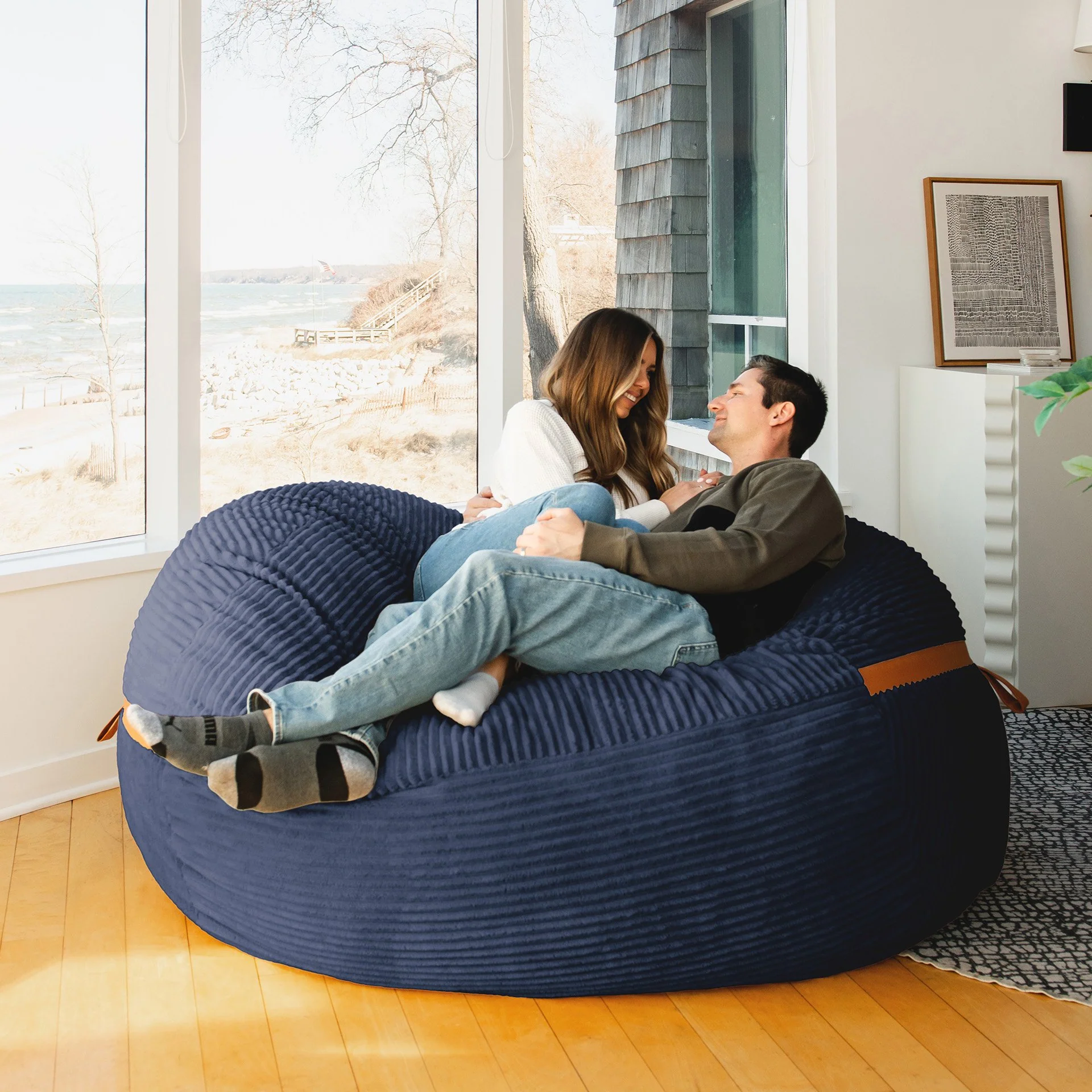 Fuf® 7Ft Foam Bean Bag - Image 73