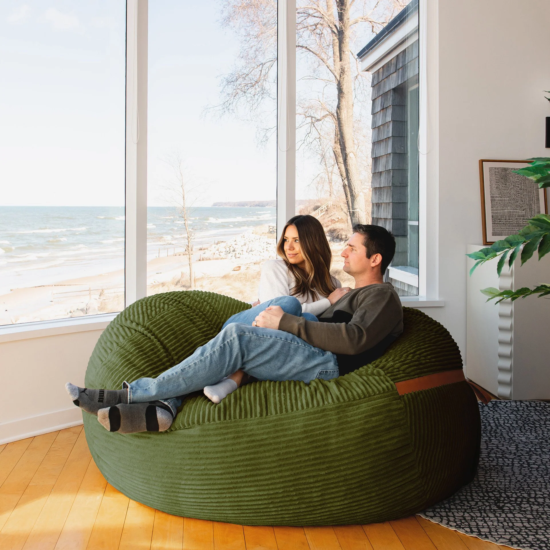 Fuf® 7Ft Foam Bean Bag - Image 81