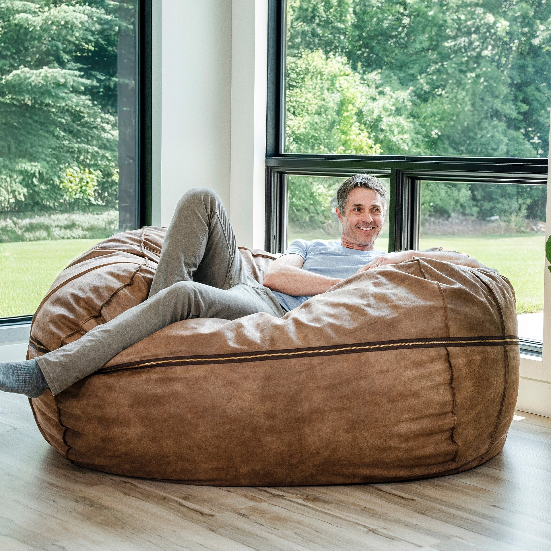 Fuf® 7Ft Foam Bean Bag - Image 83