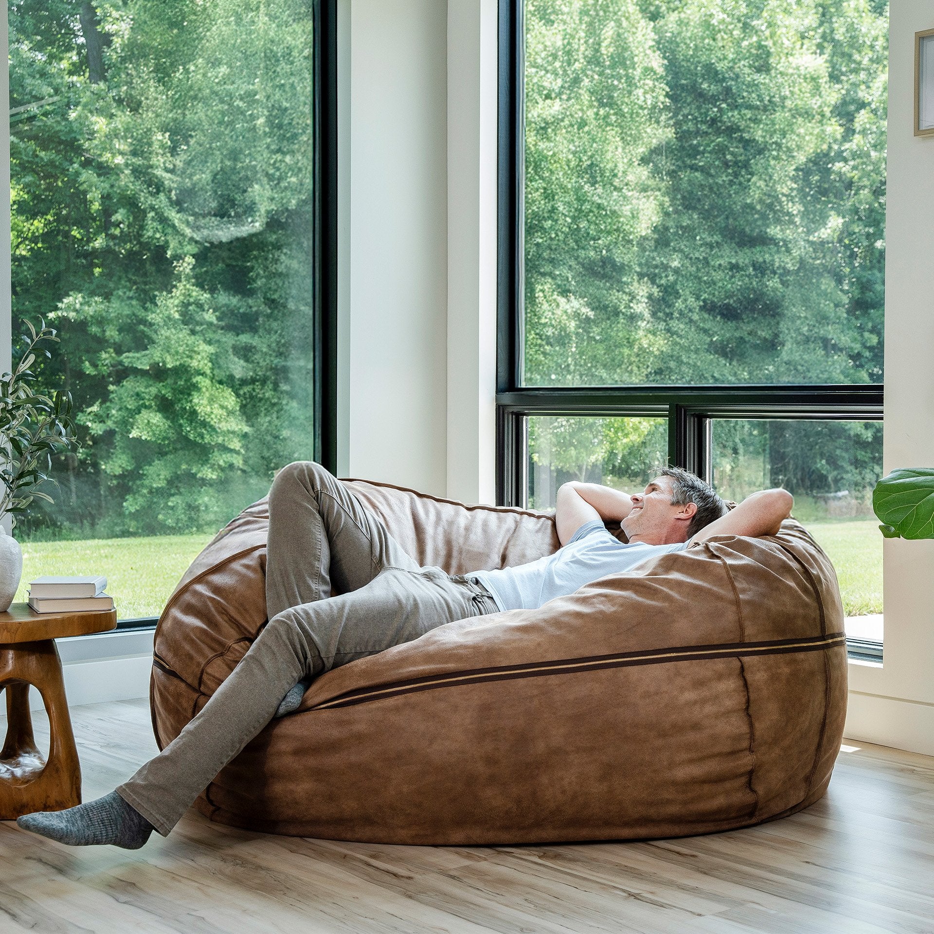 Fuf® 7Ft Foam Bean Bag - Image 88