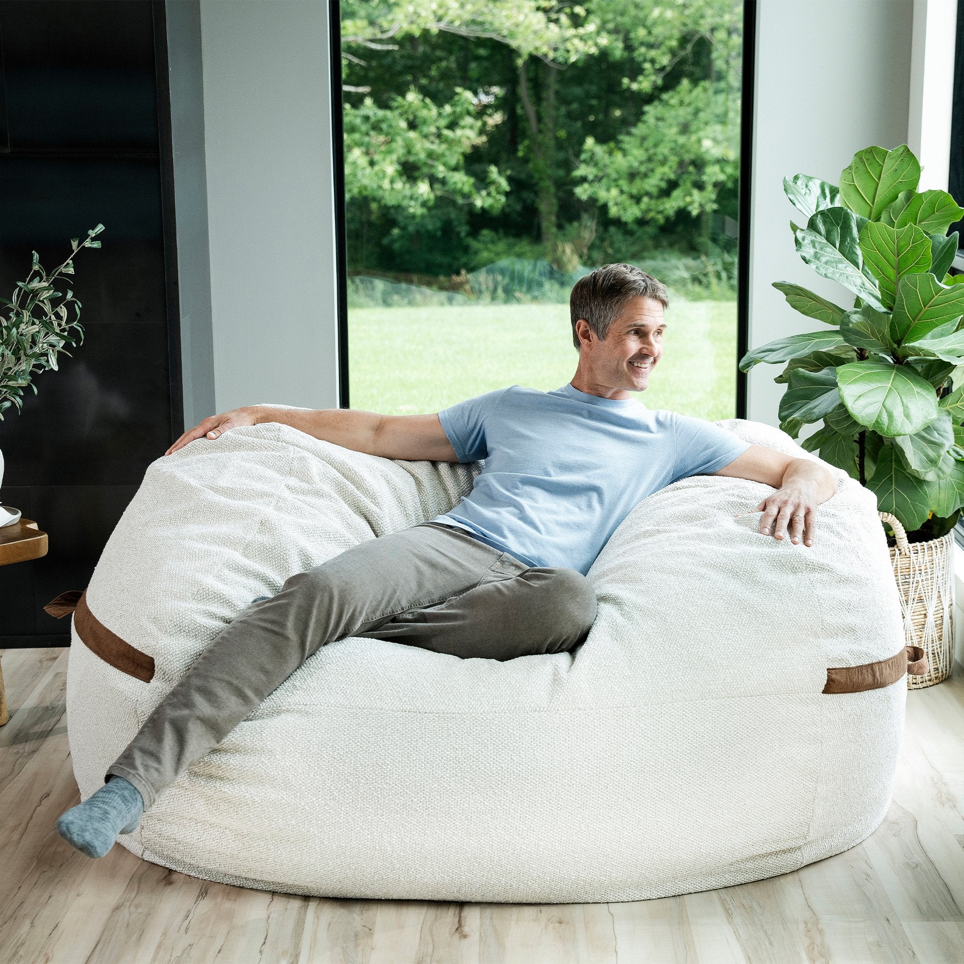 Fuf® 7Ft Foam Bean Bag - Image 9