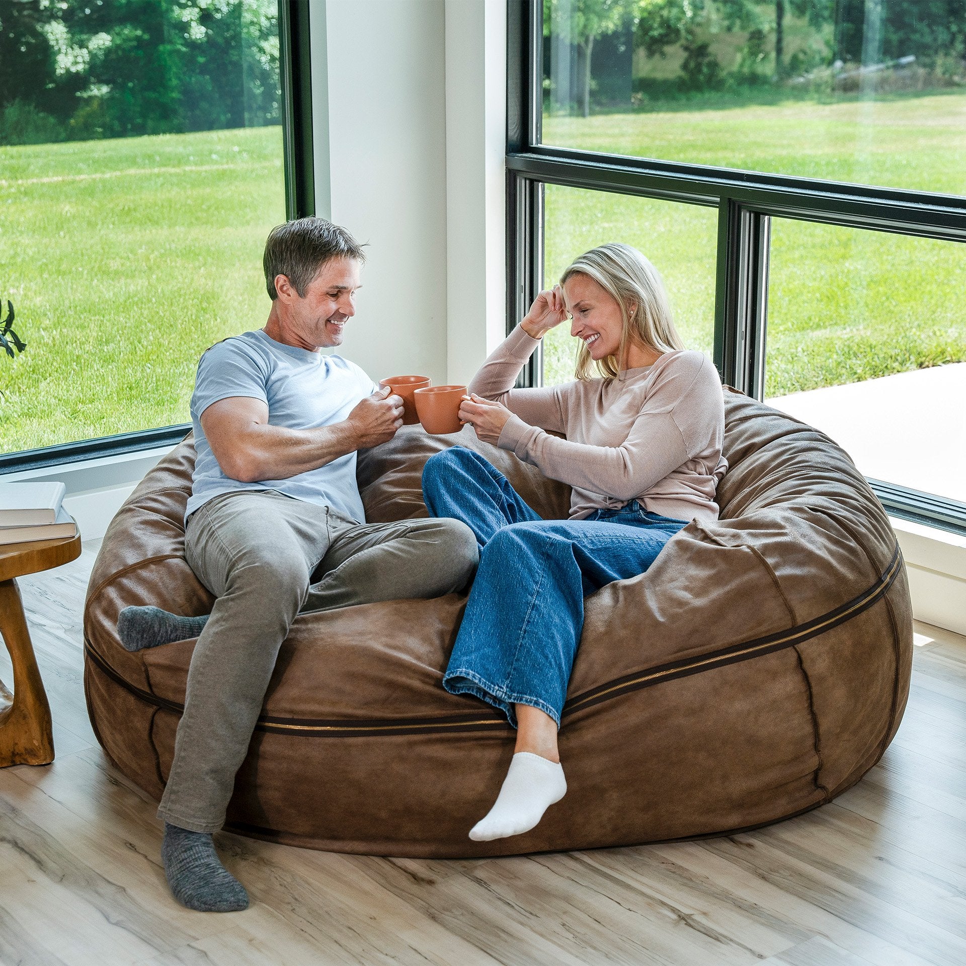 Fuf® 7Ft Foam Bean Bag - Image 90