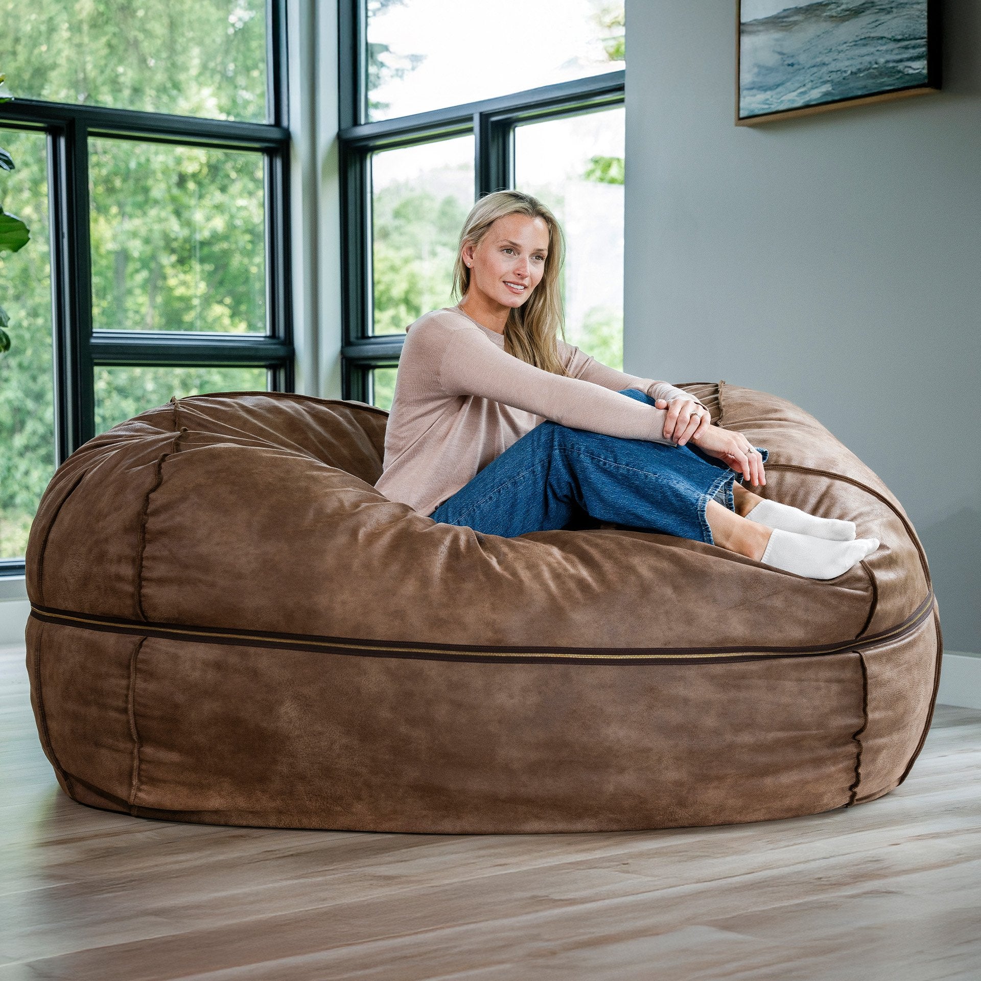 Fuf® 8Ft Giant Bean Bag - Image 100
