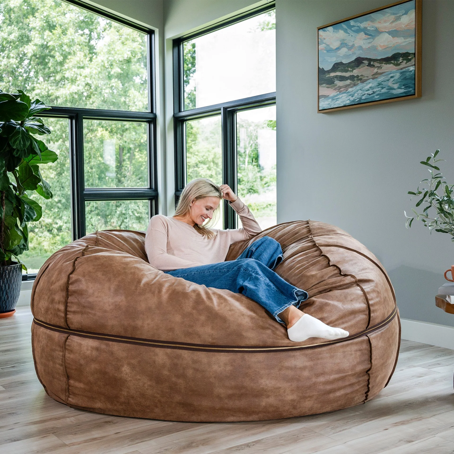 Fuf® 8Ft Giant Bean Bag - Image 101