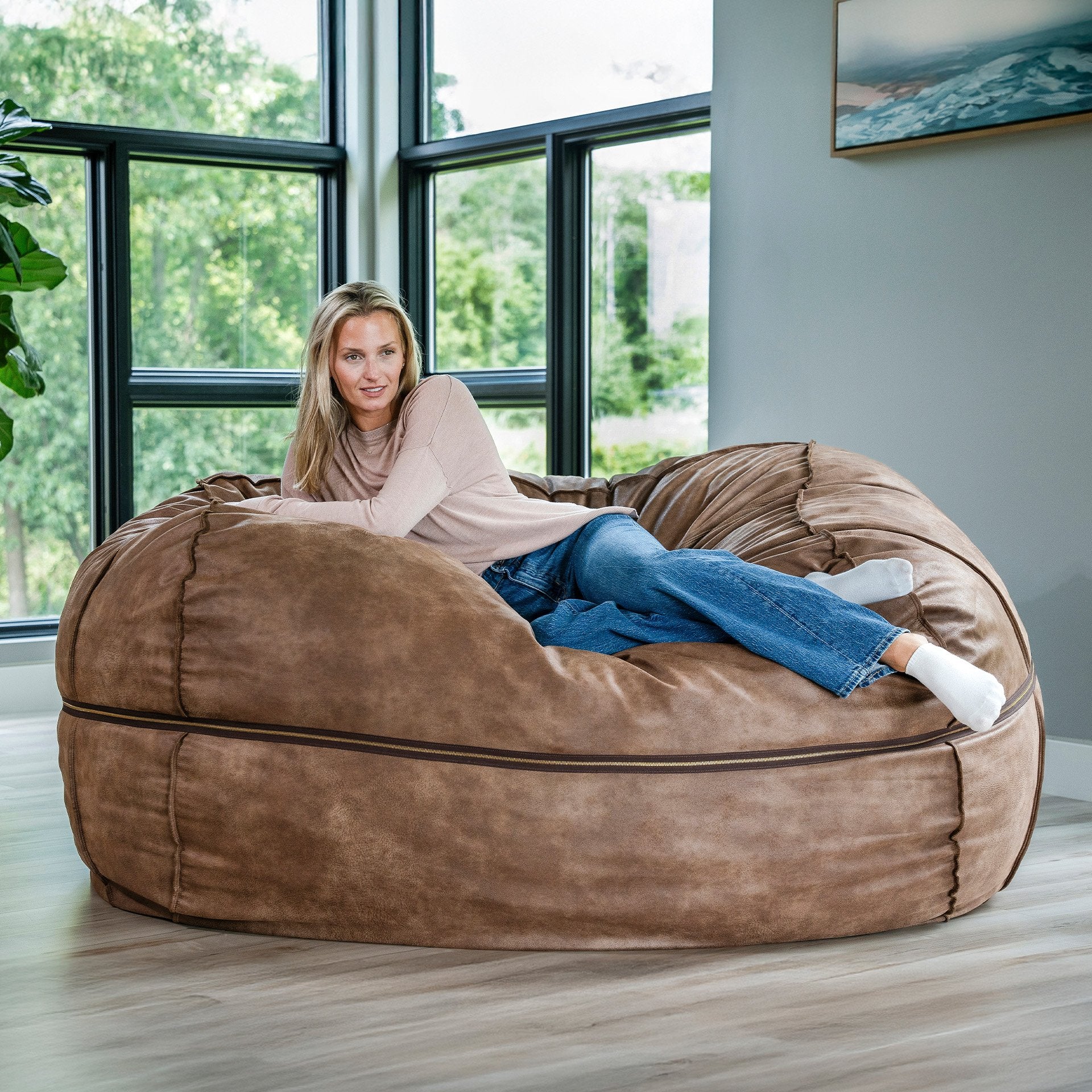 Fuf® 8Ft Giant Bean Bag - Image 105