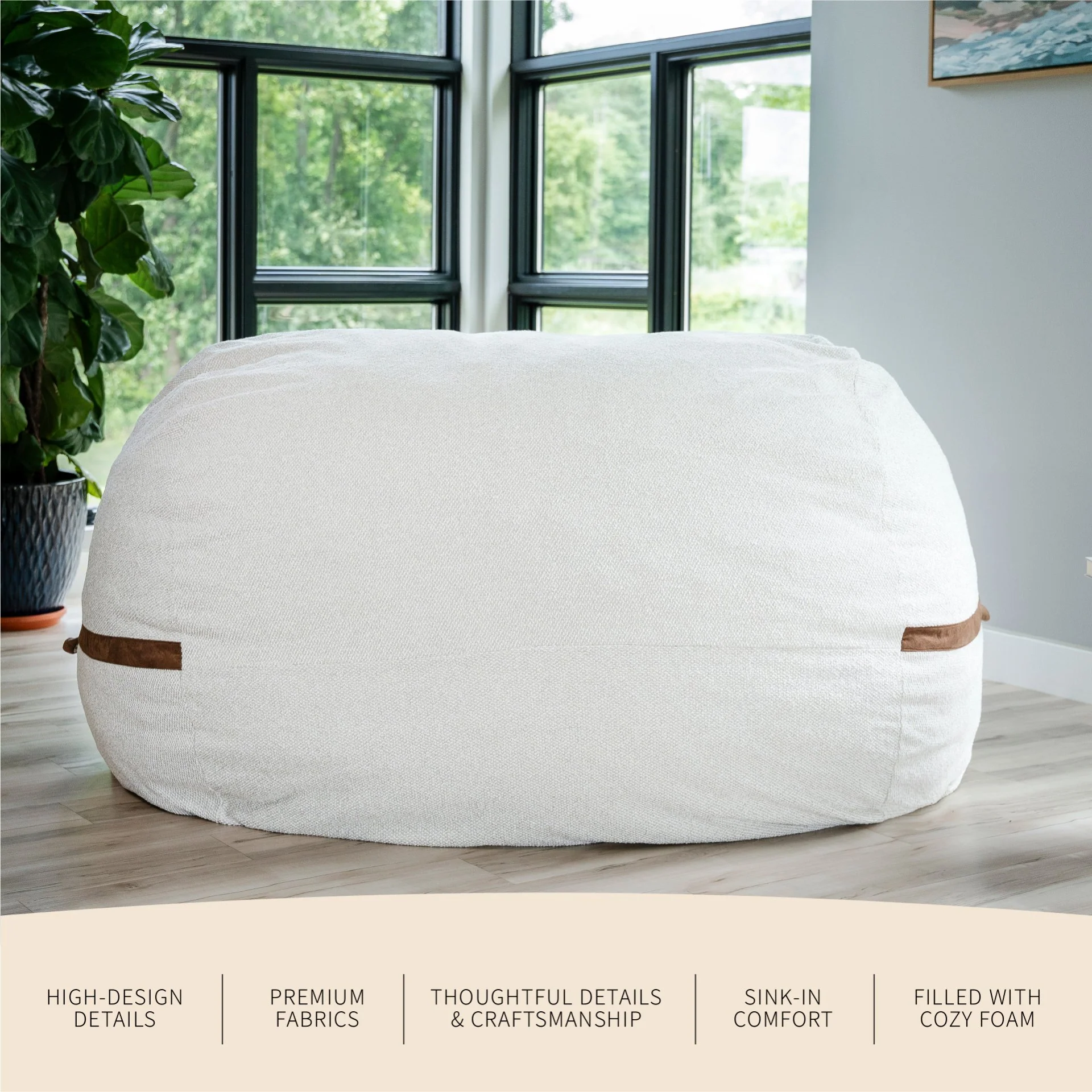 Fuf® 8Ft Giant Bean Bag - Image 112