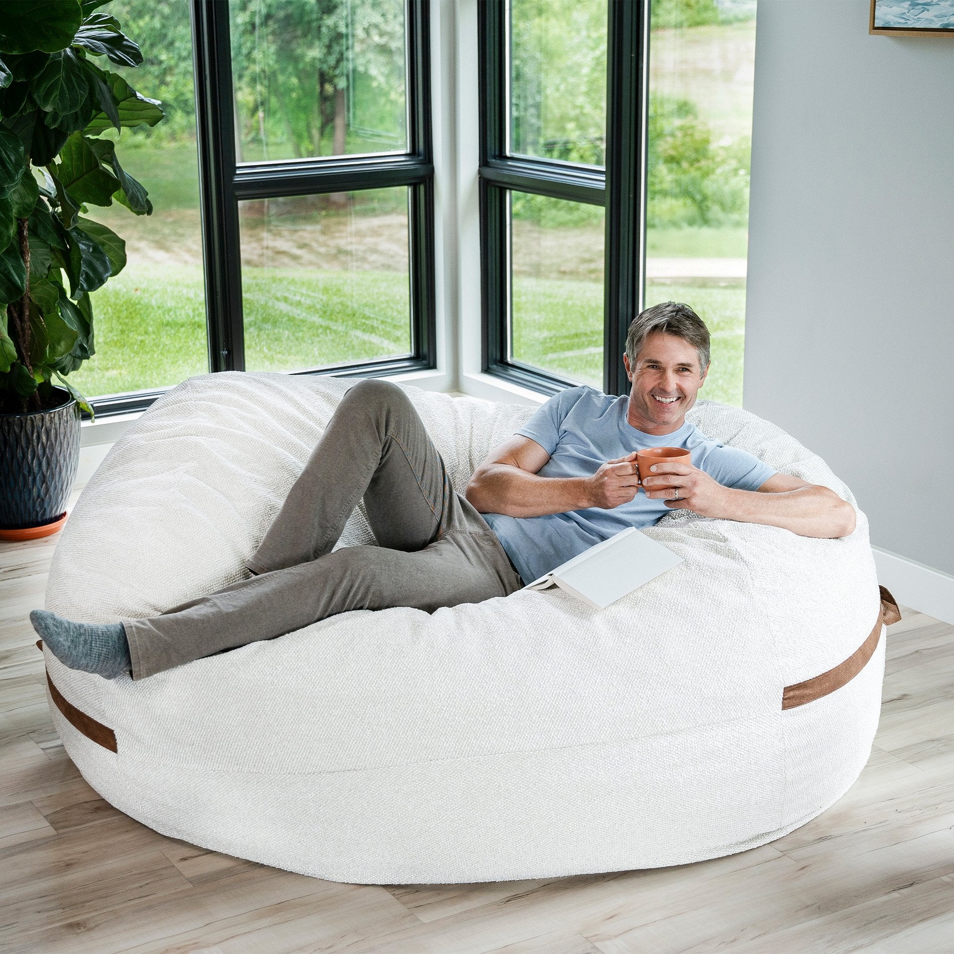 Fuf® 8Ft Giant Bean Bag - Image 114
