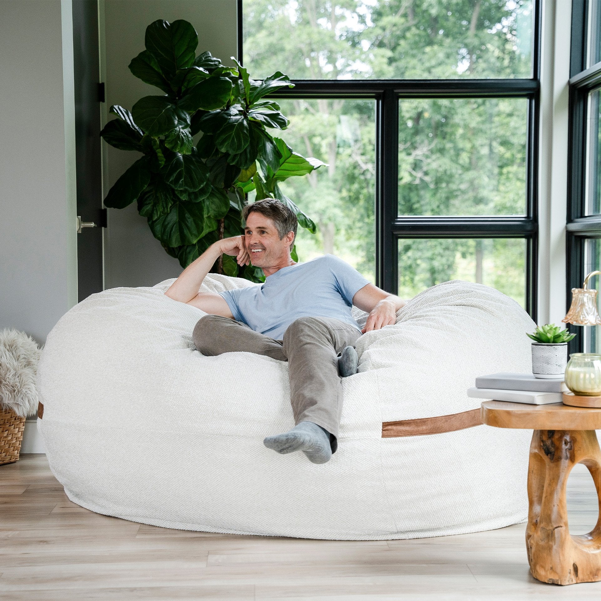 Fuf® 8Ft Giant Bean Bag - Image 115