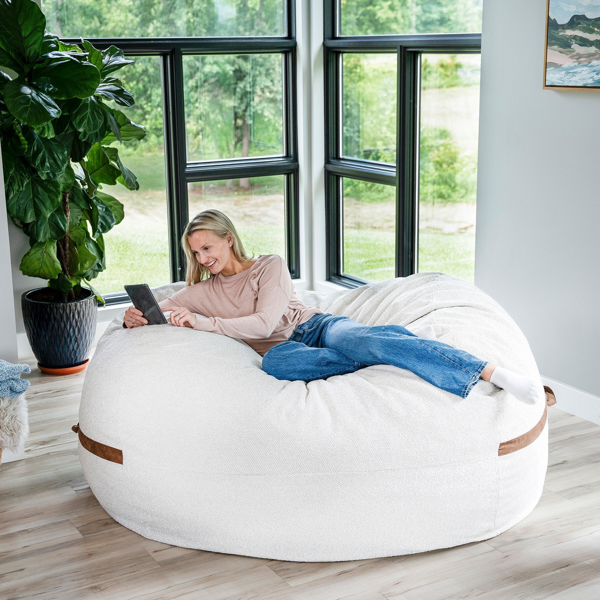 Fuf® 8Ft Giant Bean Bag - Image 119
