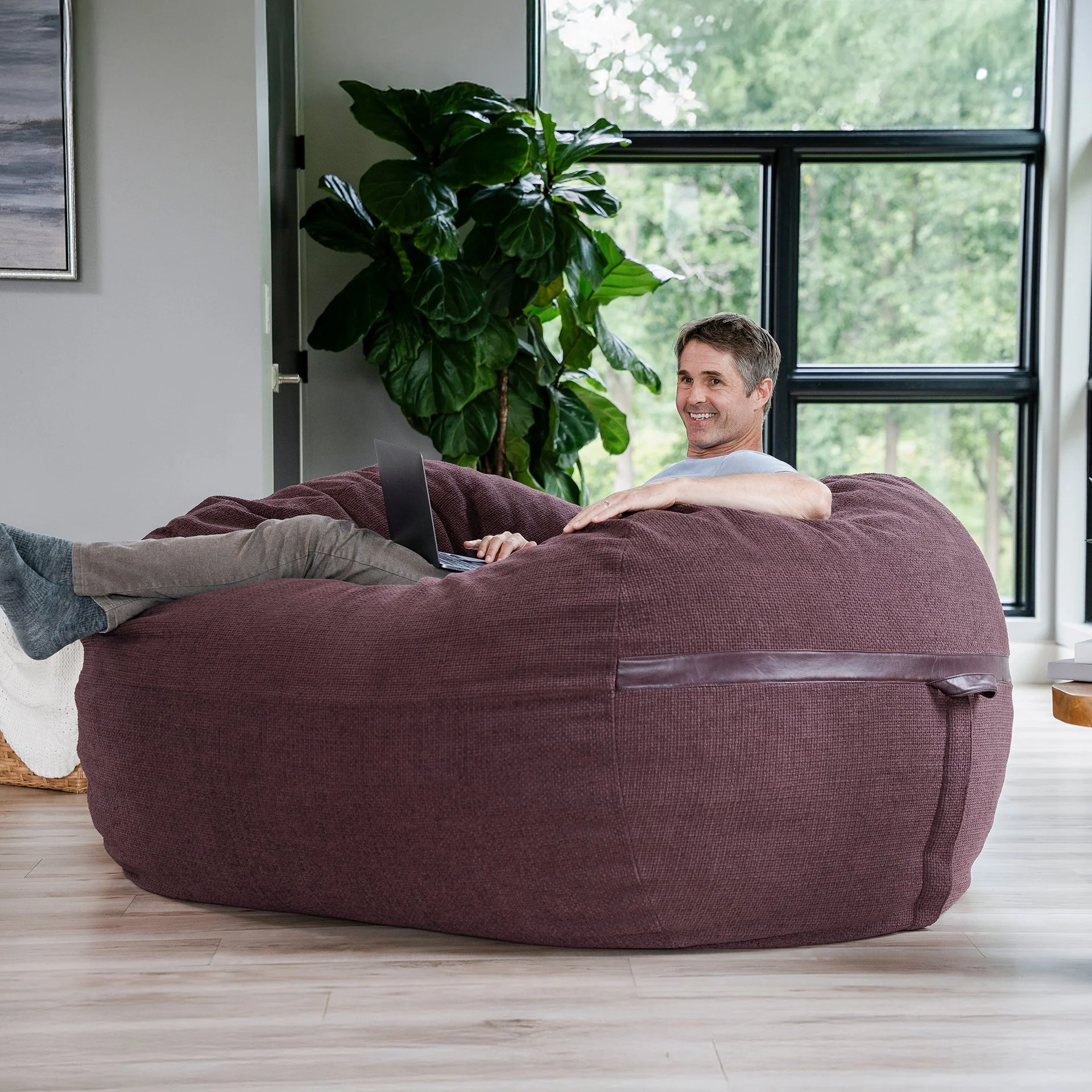 Fuf® 8Ft Giant Bean Bag - Image 127