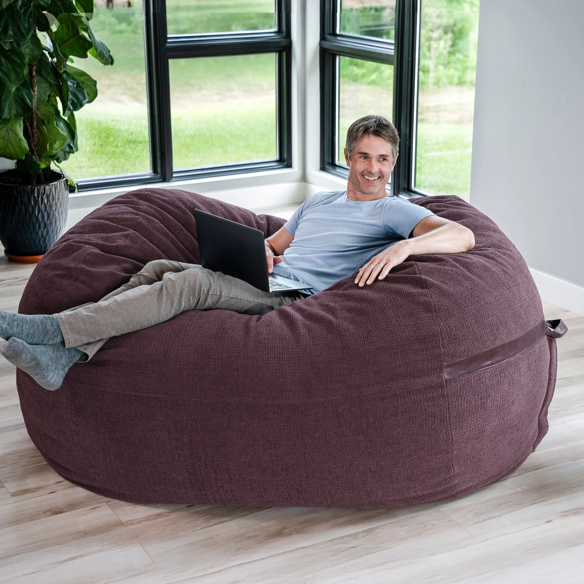 Fuf® 8Ft Giant Bean Bag - Image 128