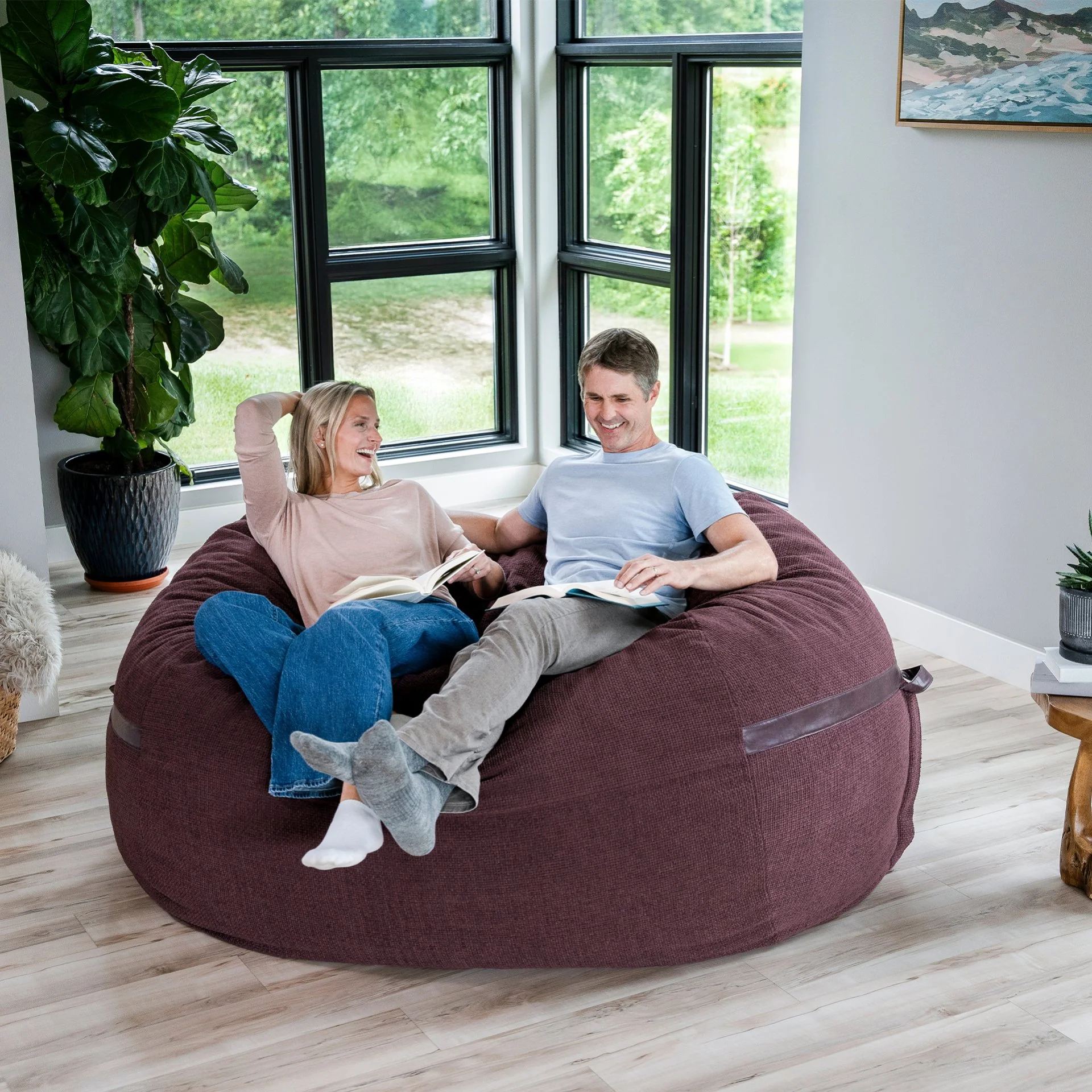 Fuf® 8Ft Giant Bean Bag - Image 129