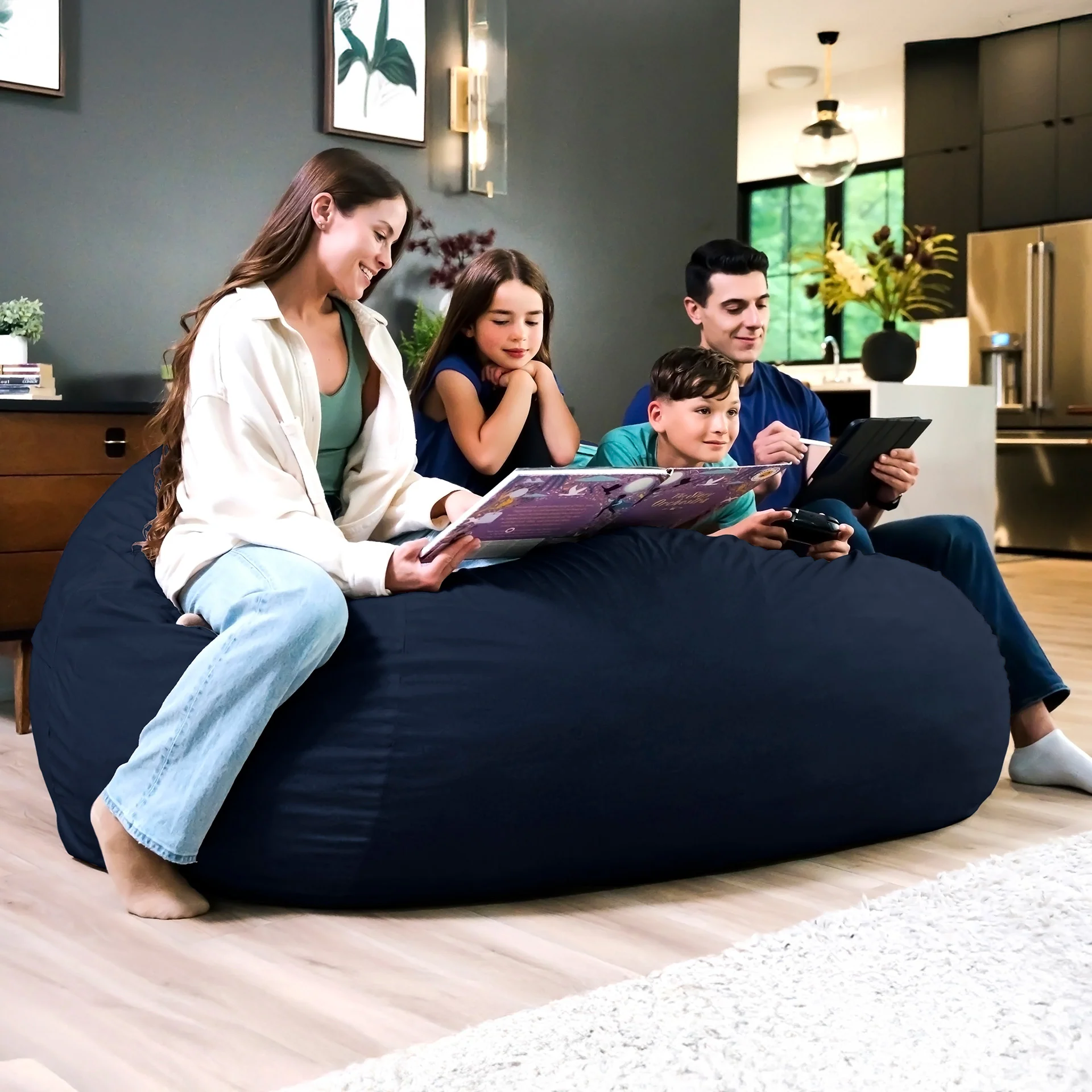 Fuf® 8Ft Giant Bean Bag - Image 136