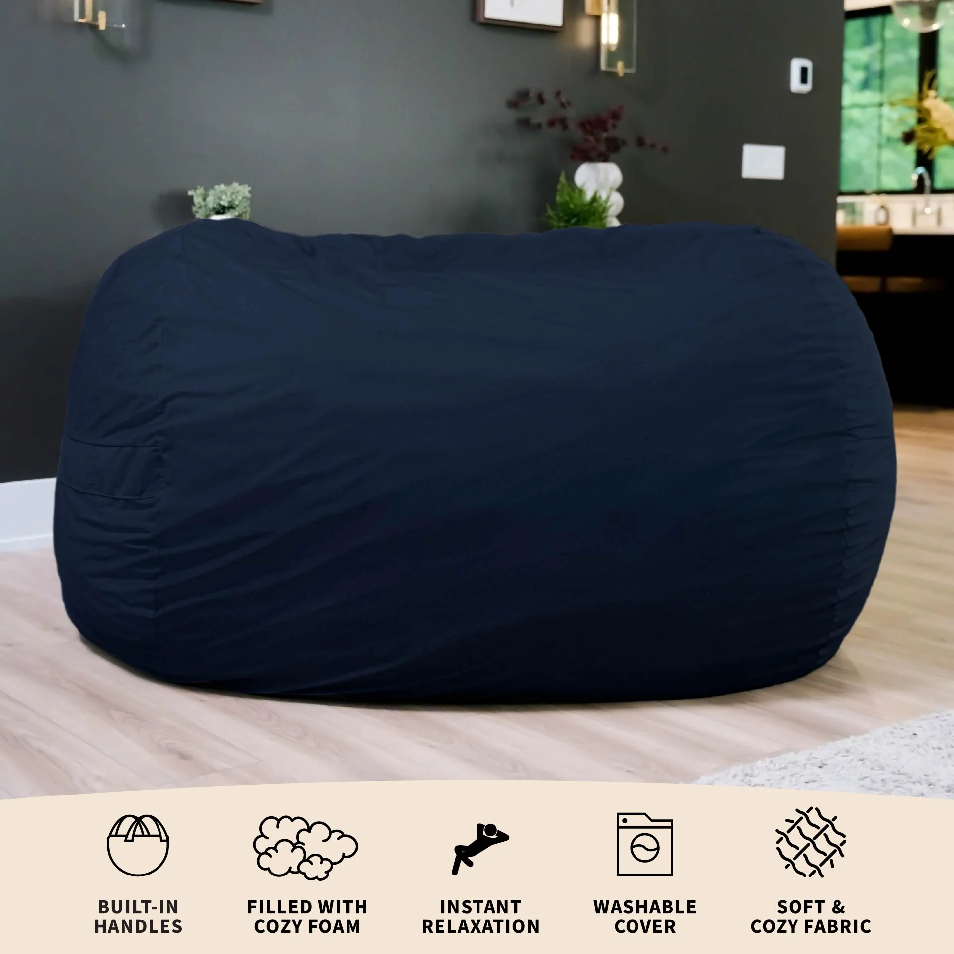 Fuf® 8Ft Giant Bean Bag - Image 138