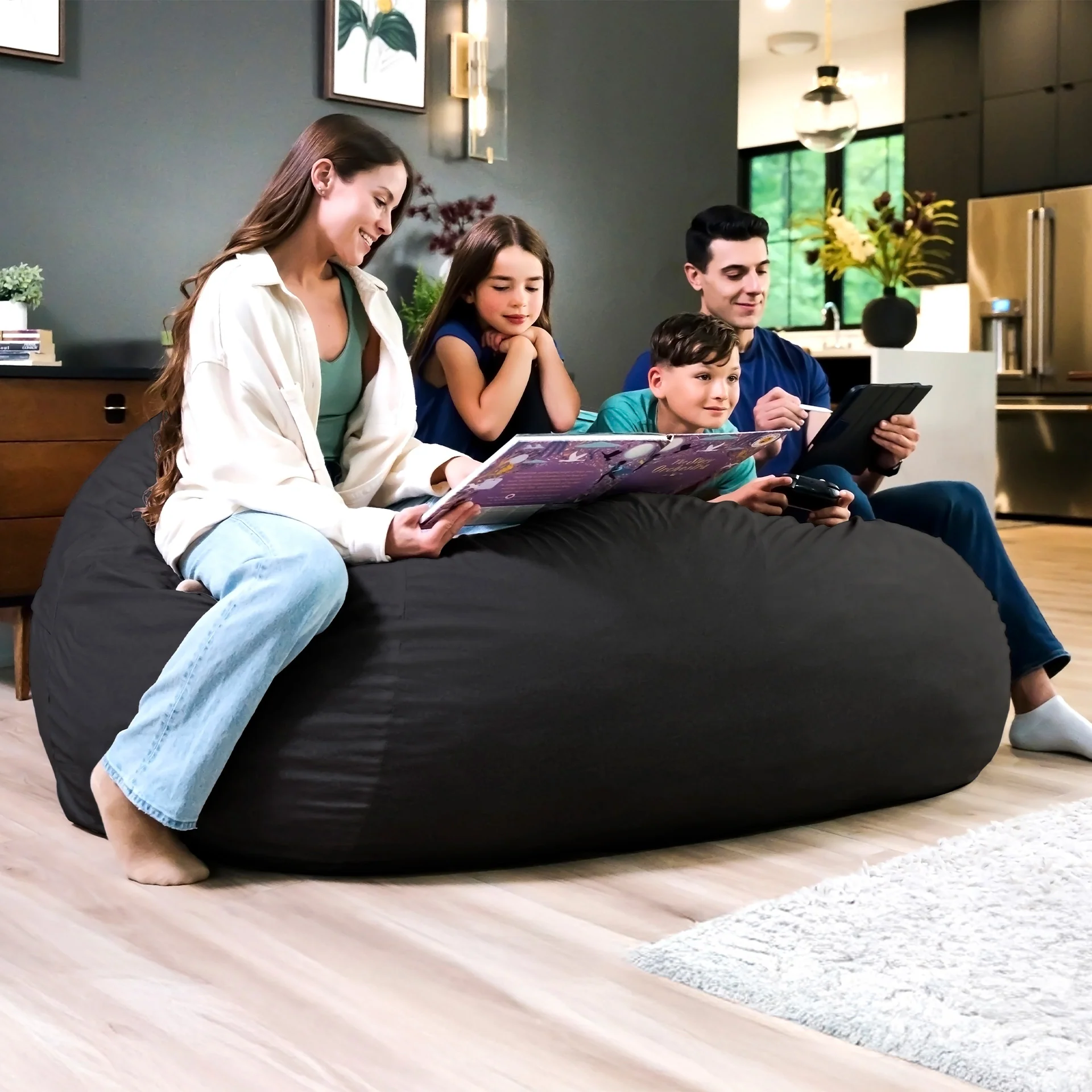 Fuf® 8Ft Giant Bean Bag - Image 155