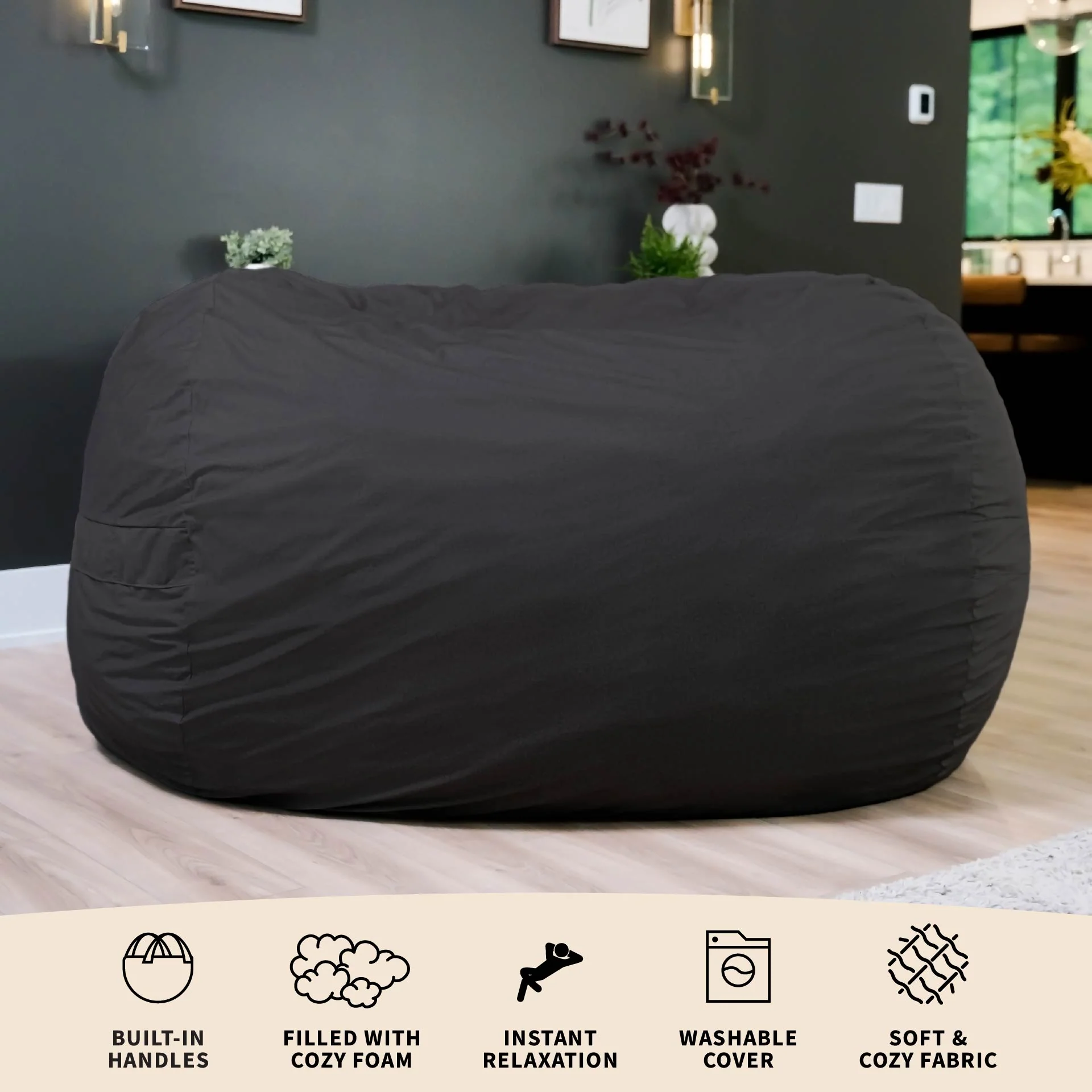 Fuf® 8Ft Giant Bean Bag - Image 158