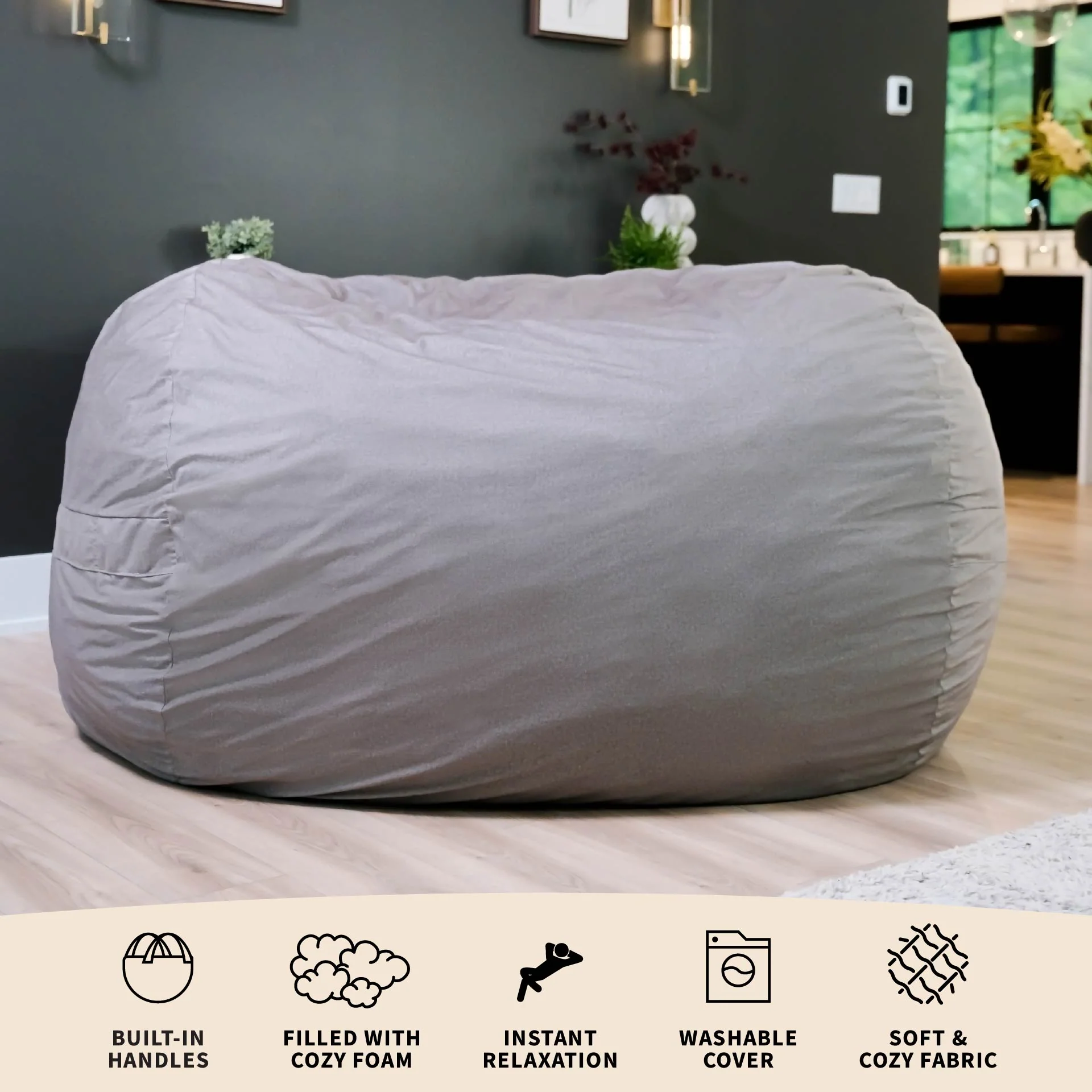 Fuf® 8Ft Giant Bean Bag - Image 166