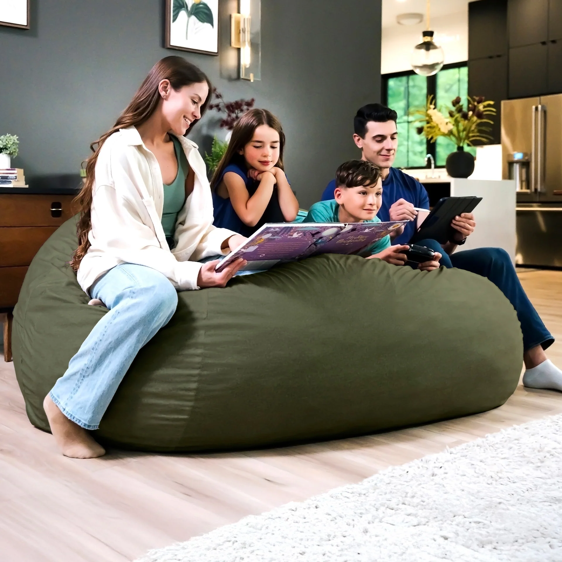 Fuf® 8Ft Giant Bean Bag - Image 182