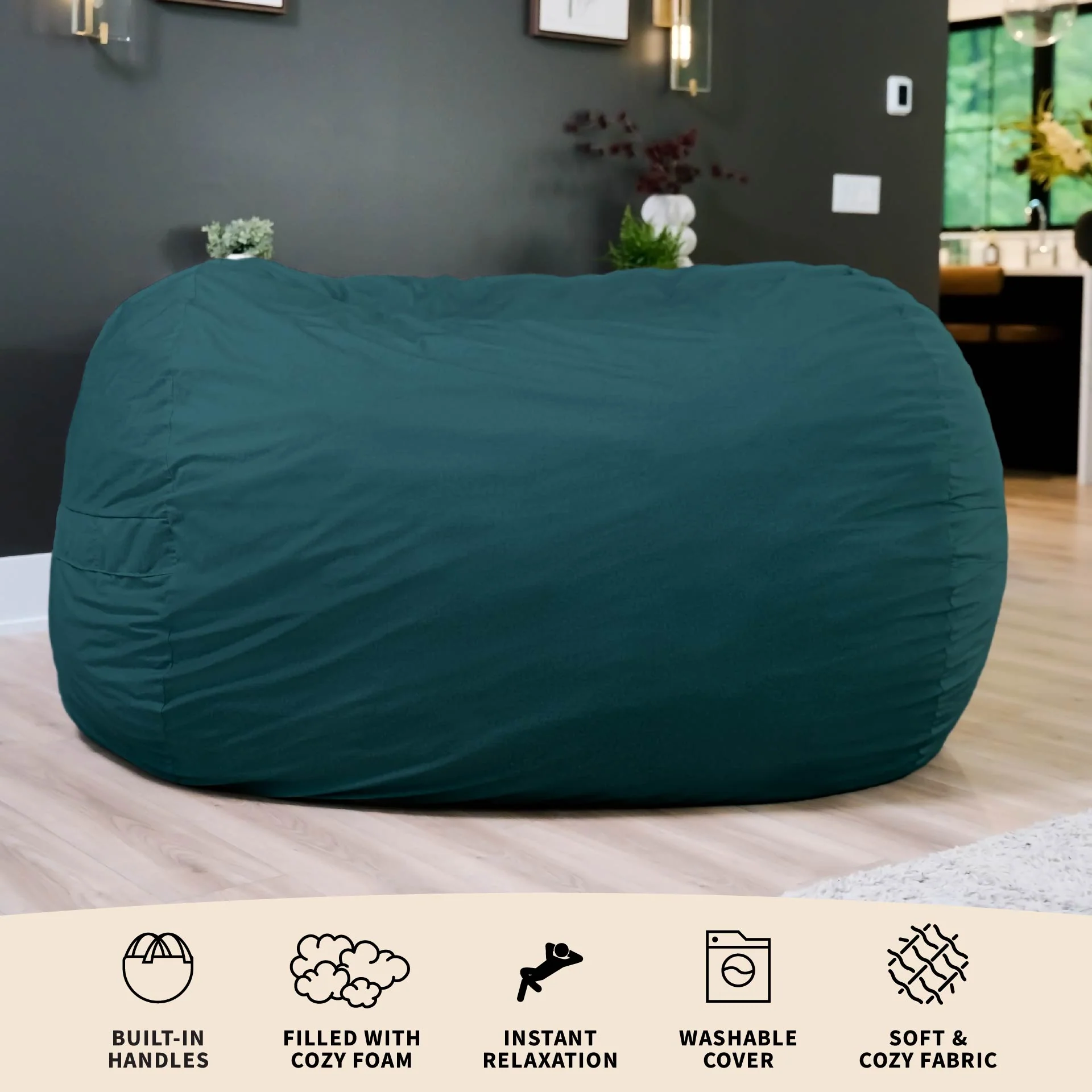 Fuf® 8Ft Giant Bean Bag - Image 191