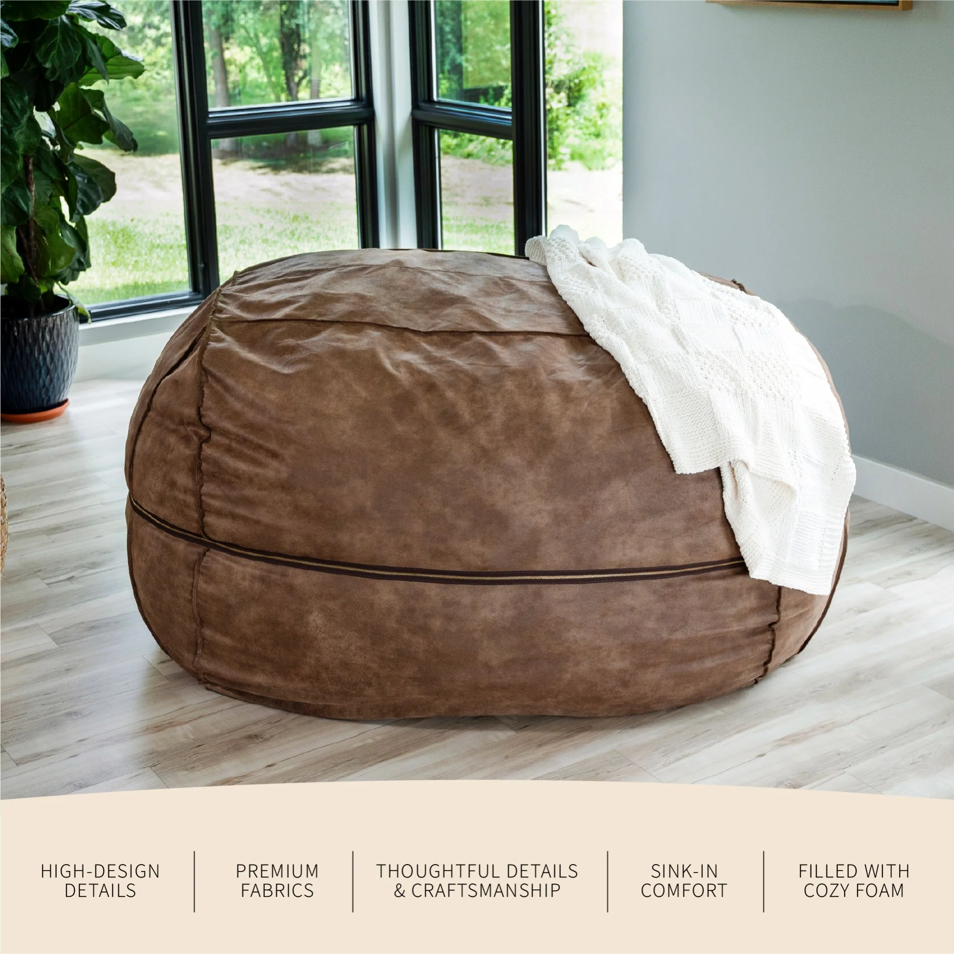 Fuf® 8Ft Giant Bean Bag - Image 7