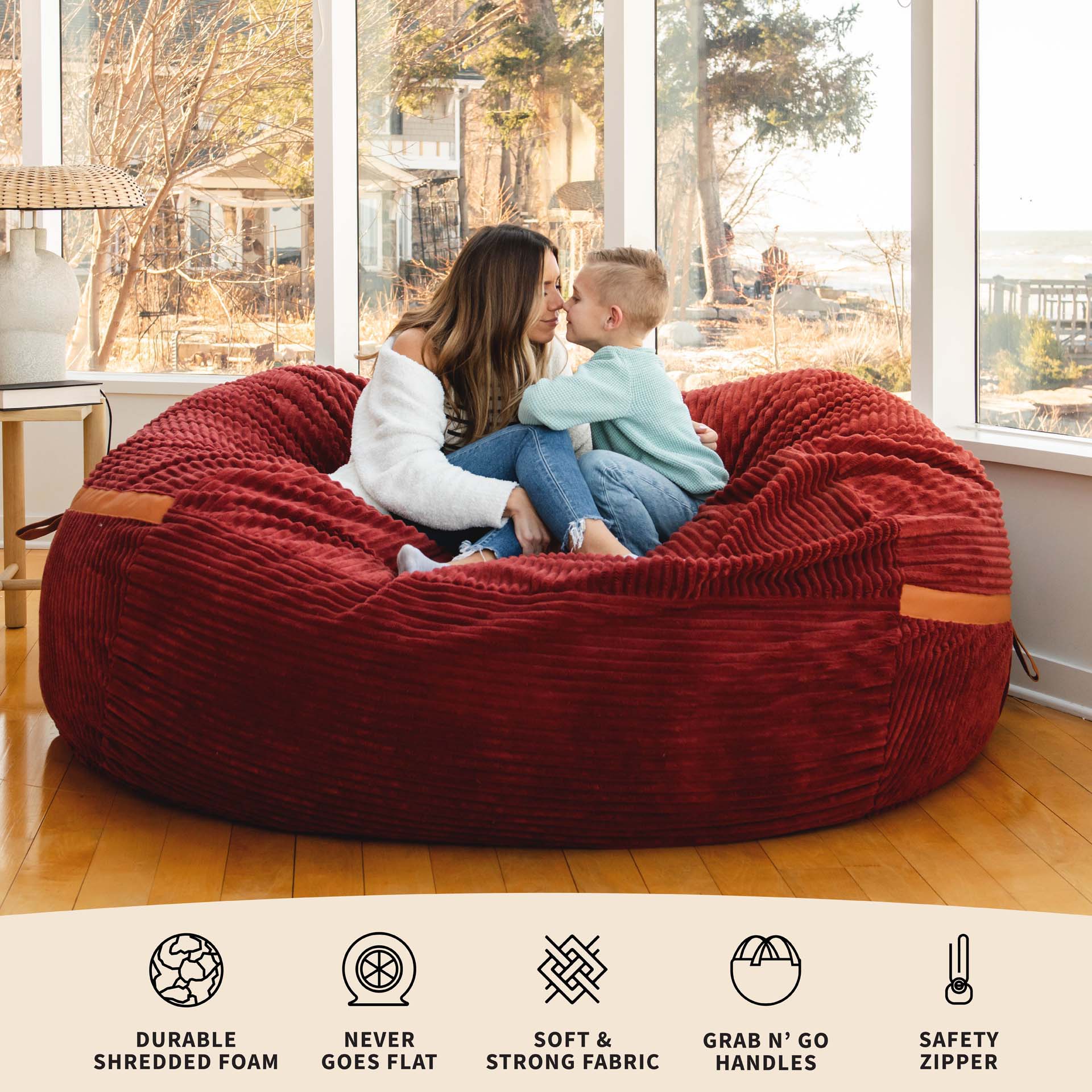 Fuf® 8Ft Giant Bean Bag - Image 71