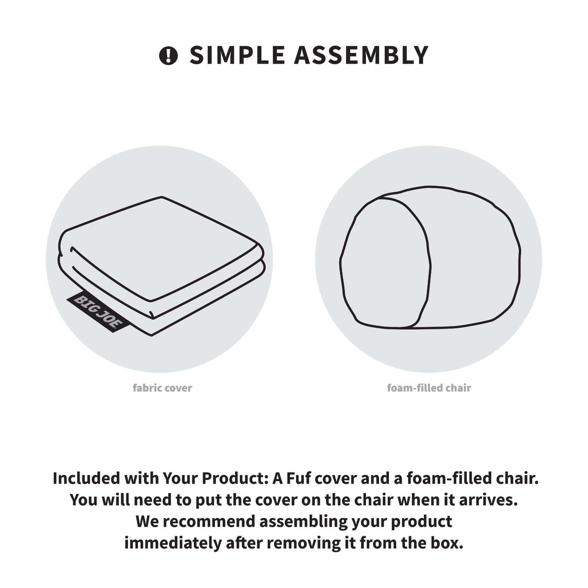 Fuf® 8Ft Giant Bean Bag - Image 85