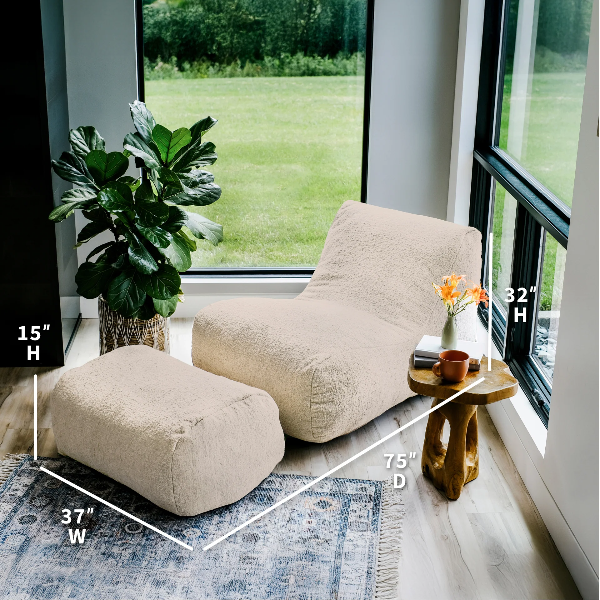 Modora™ Chair and Ottoman Bundle - Image 5