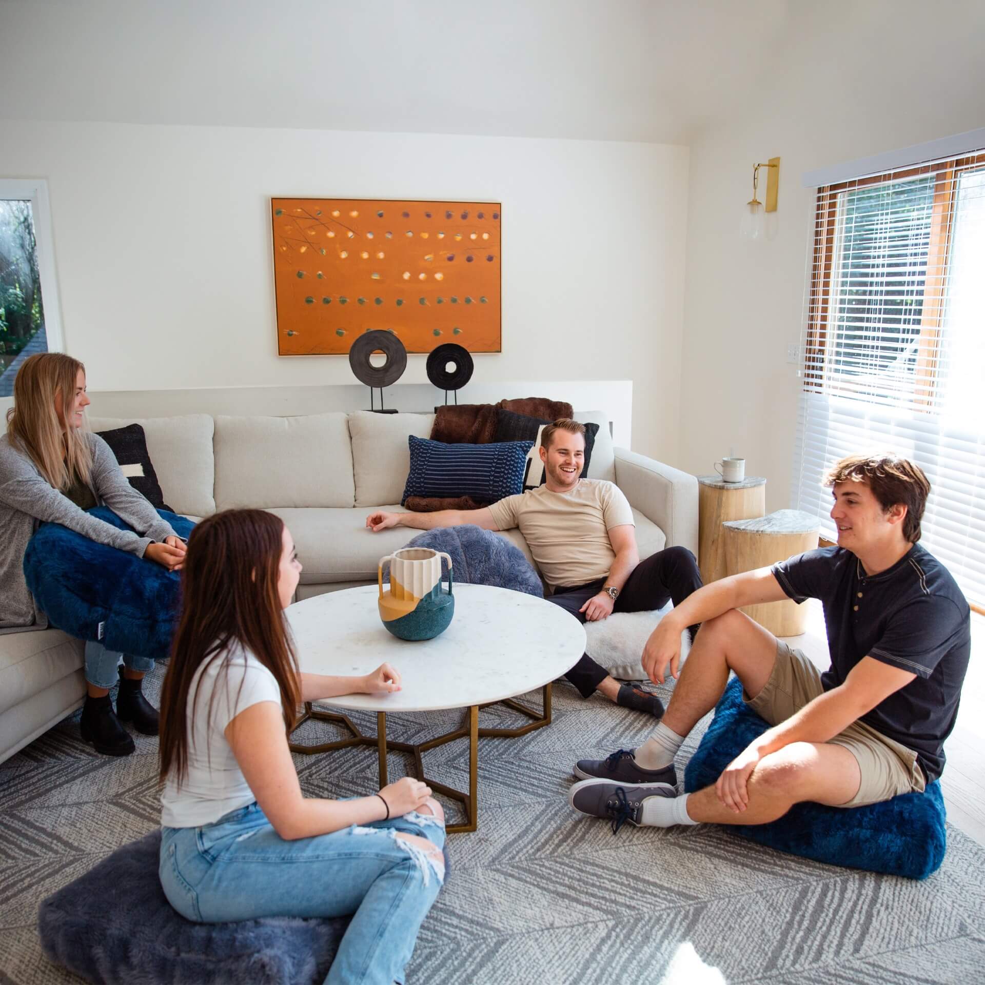 Small Floor Pillow Square - Image 11